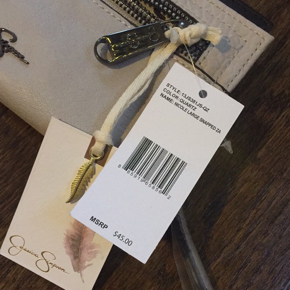 Jessica Simpson Tan Clutch - Picture 7 of 7